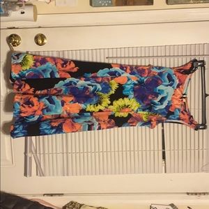 Colorful spring dress